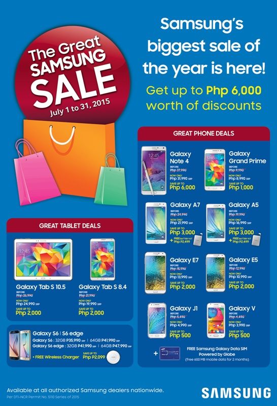 THE GREAT SAMSUNG SALE