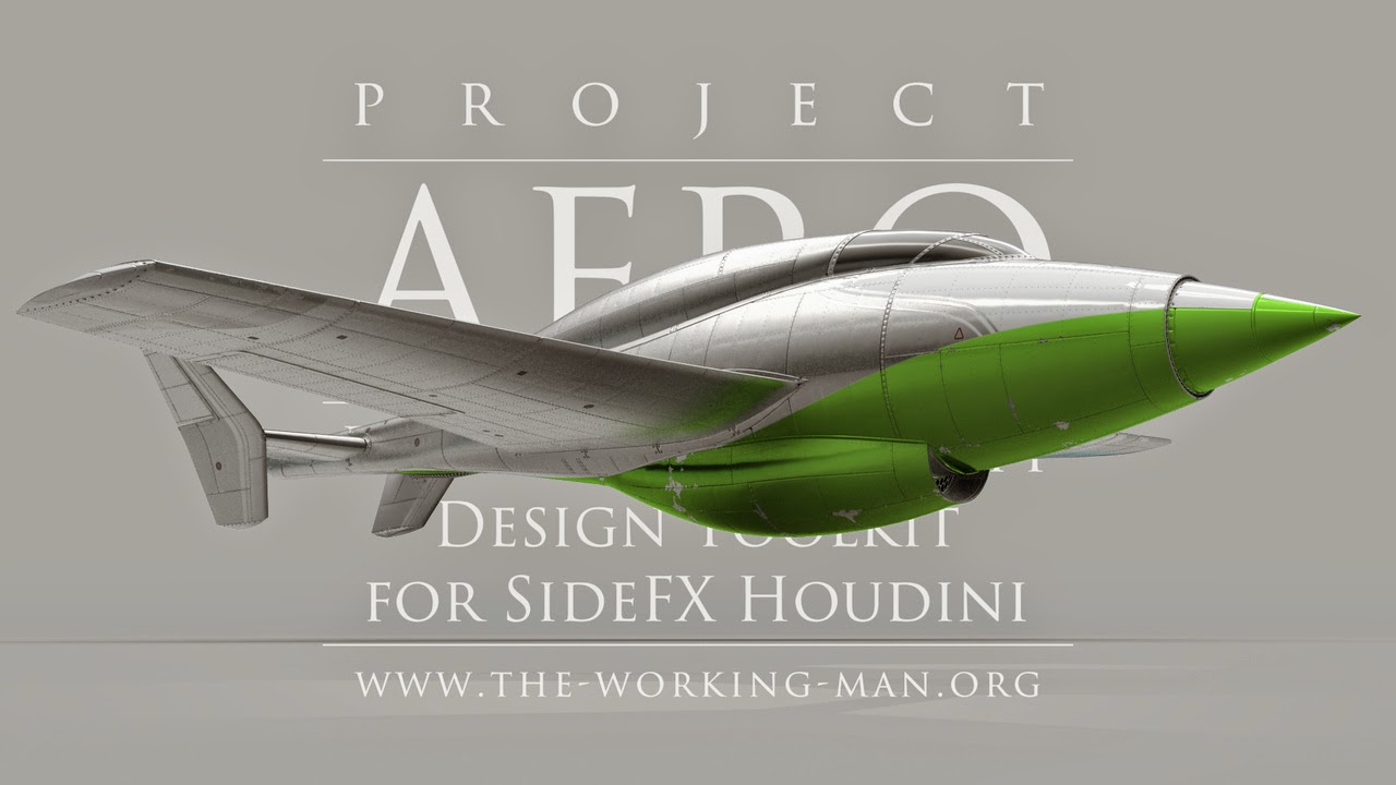 Project Aero: Procedural Aircraft Design Toolkit for SideFX Houdini