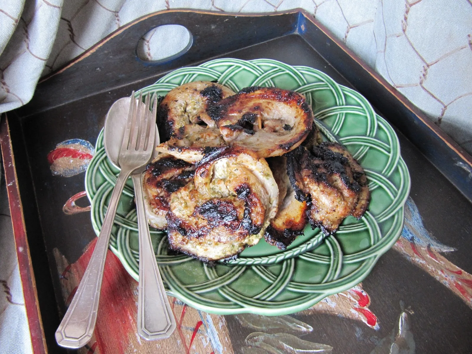 La cuisine d'ici et d'ISCA: Tranches de poitrine de porc grillées