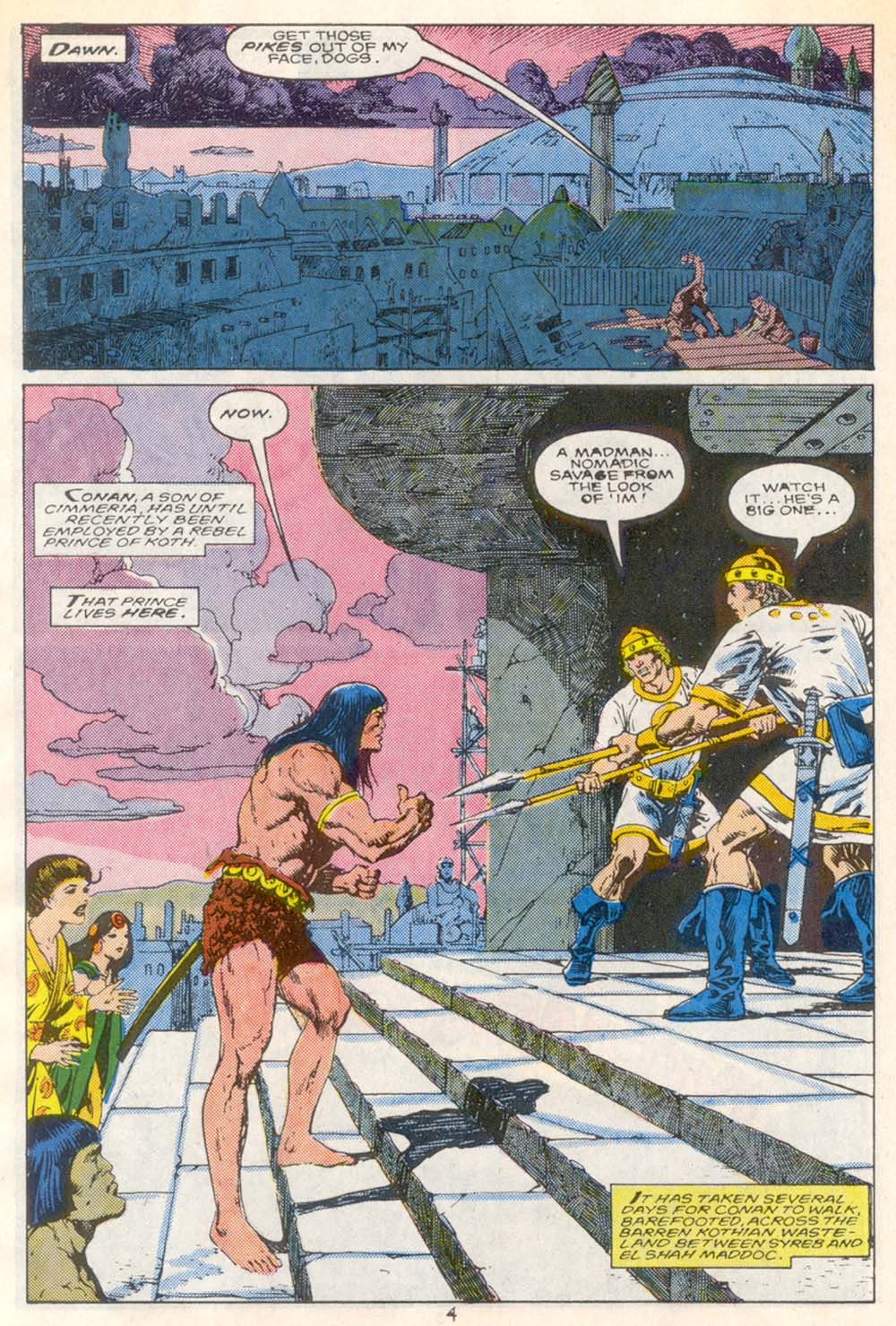 Read online Conan the Barbarian (1970) comic -  Issue #209 - 5