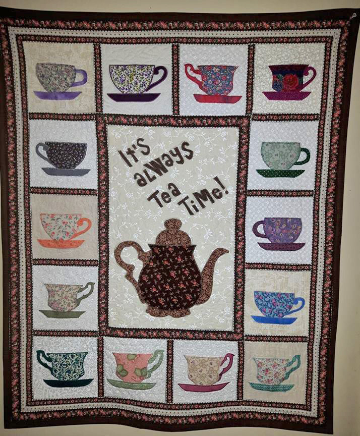 PJ's Crafty Creations Rhoda's Tea Time Quilt Pattern
