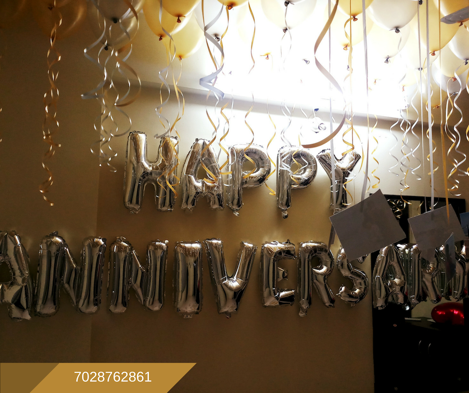 Romantic Room Decoration For Surprise Birthday Party in Pune Birthday