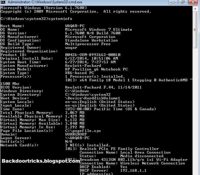 House Of Softwares Some Common Command Prompt Commands That Every One