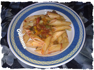 penne a candela in crema di pomodoro