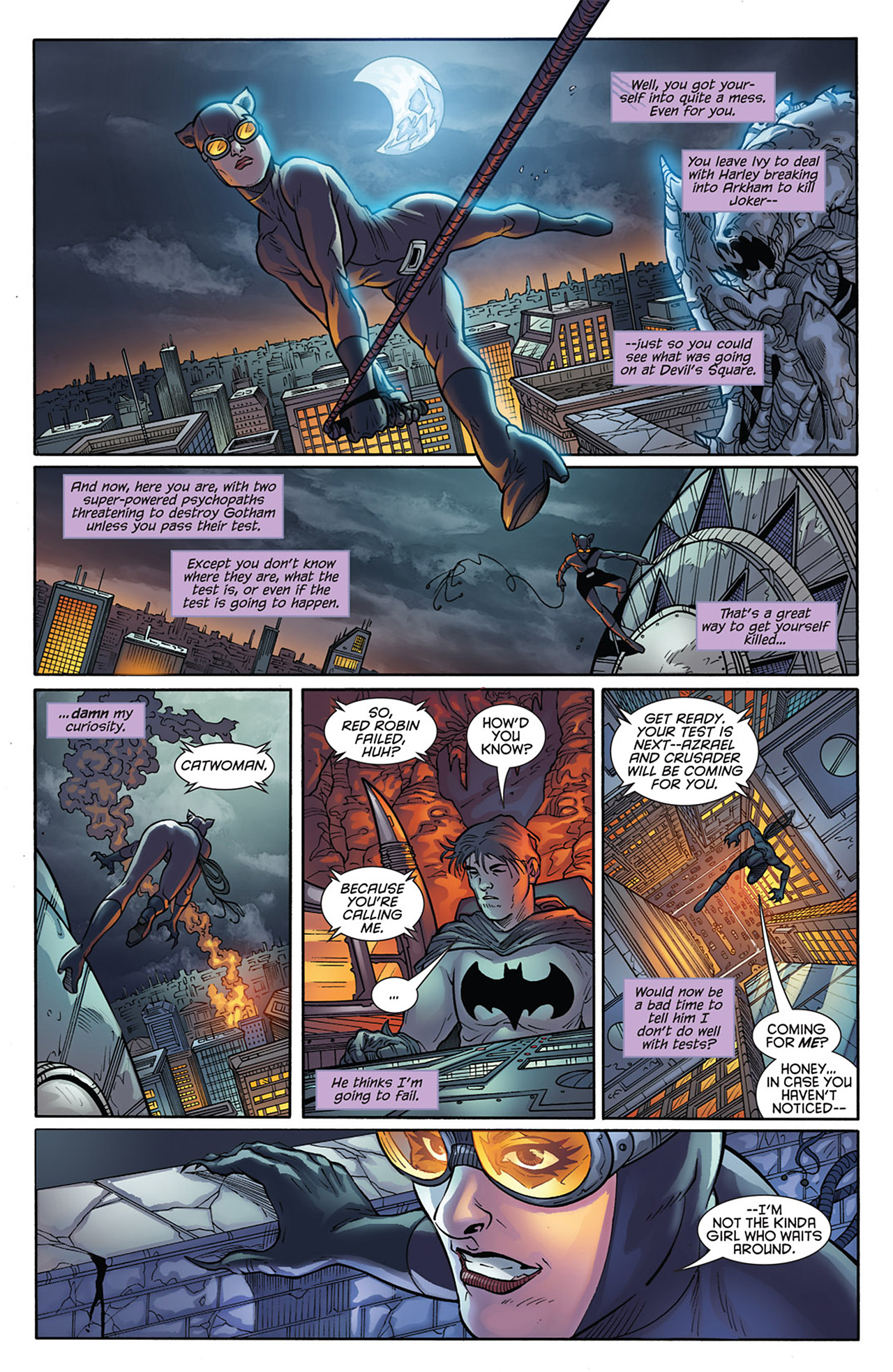Read online Gotham City Sirens comic -  Issue #22 - 2