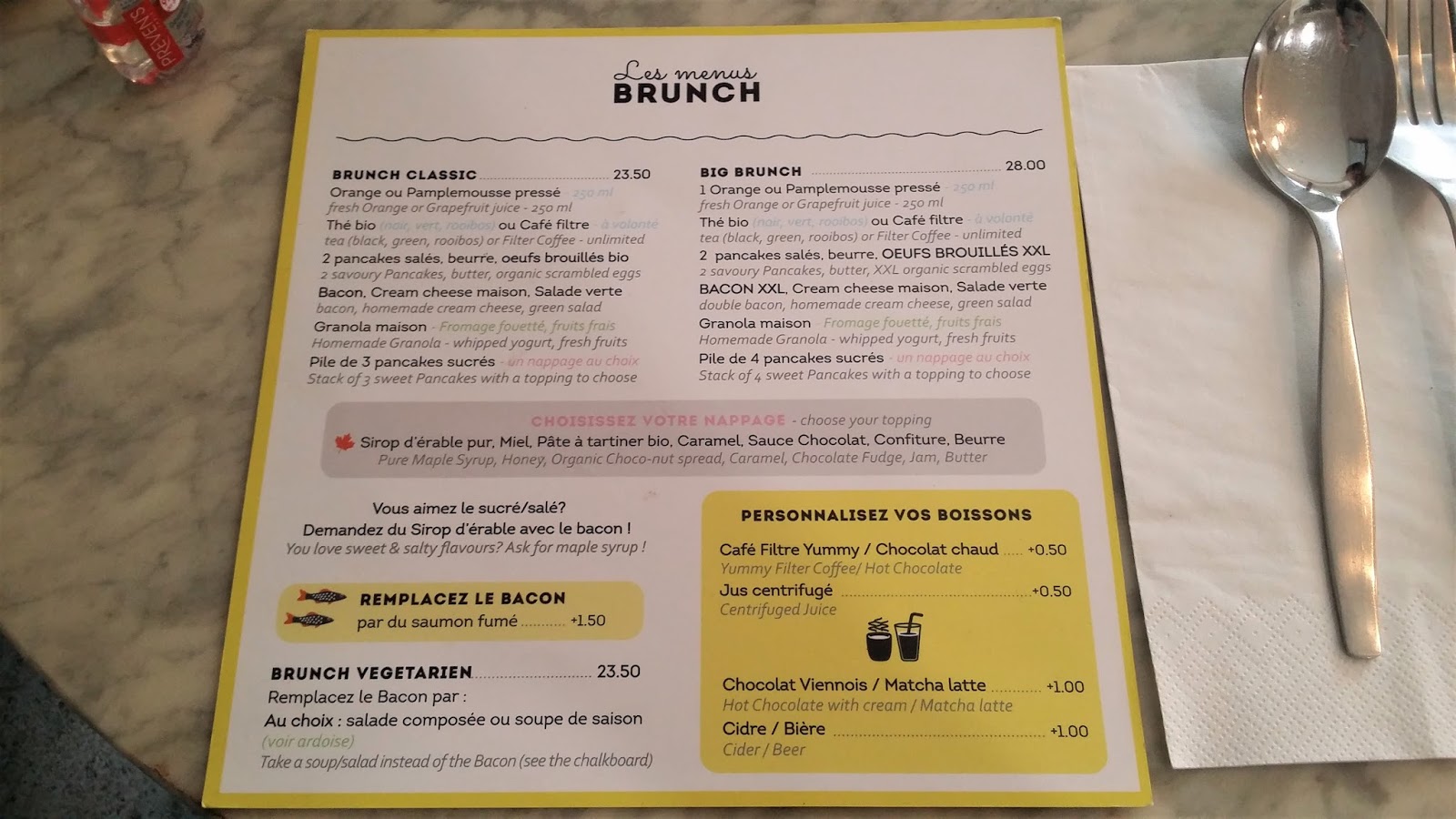 Bonne adresse Pancakes Sisters Paris (brunch) Une Demoiselle à