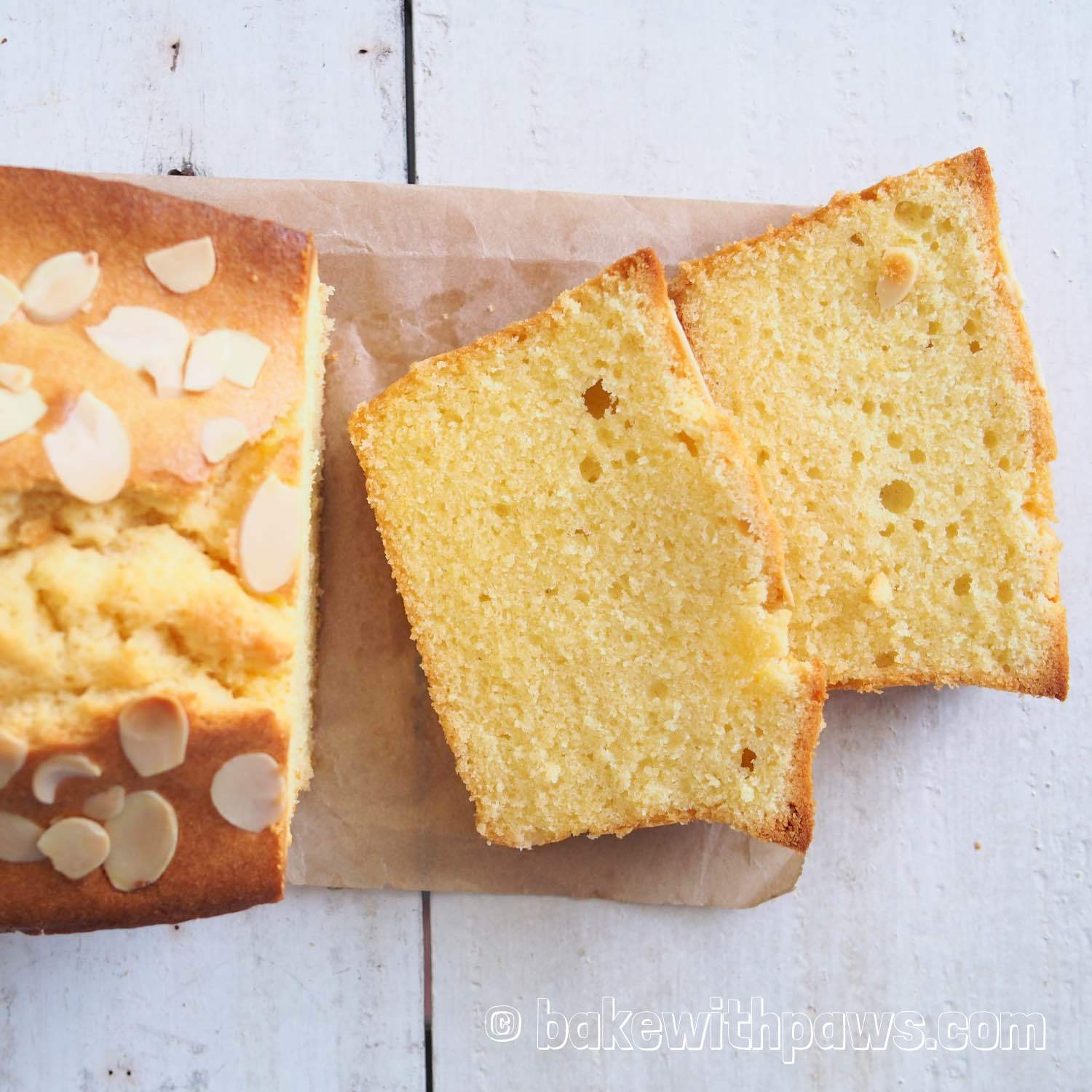 Yogurt Butter Cake BAKE WITH PAWS