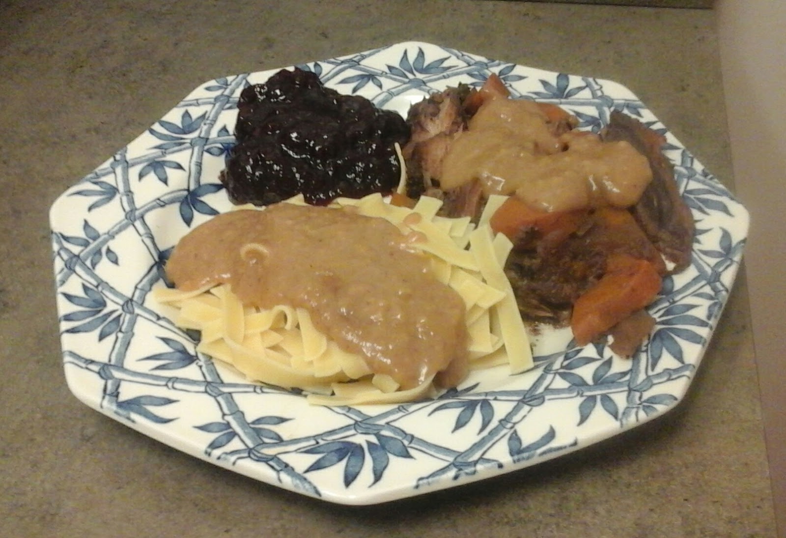 Pontificating German Rabbit Hasenpfeffer in a Crockpot