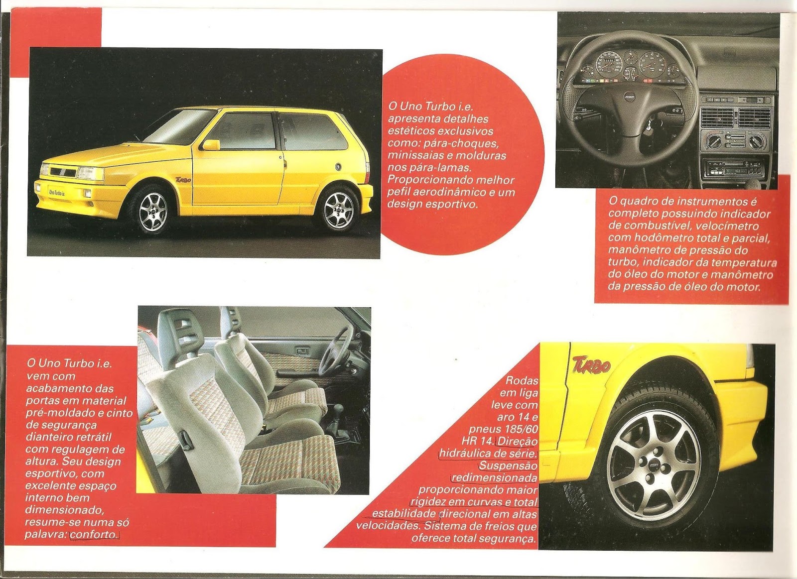 Carros na Web, Fiat Tempra Stile 2.0 i.e. Turbo 1995, Ficha Técnica,  Especificações, Equipamentos, Fotos, Preço.
