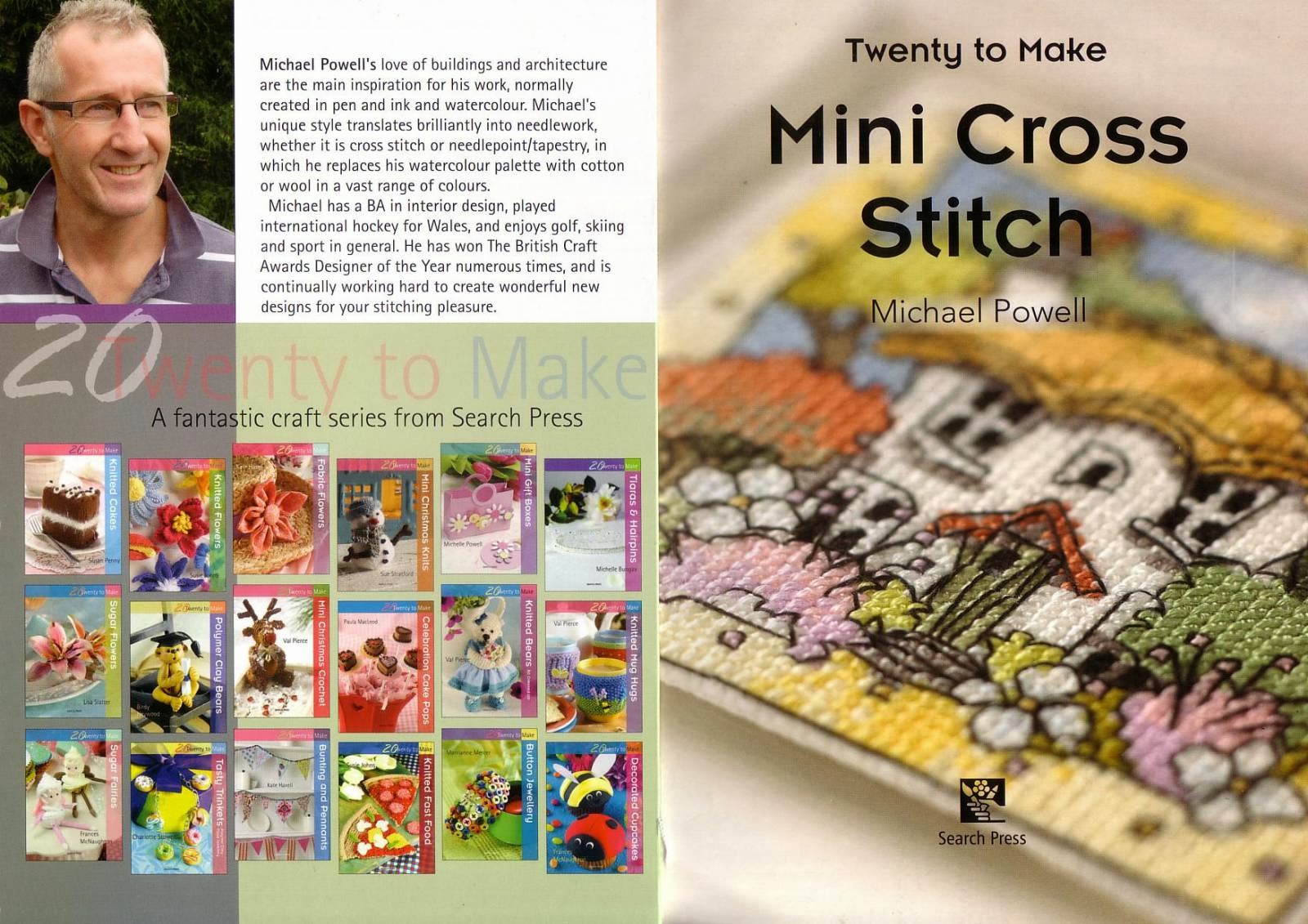 Rukodelnie_zametki MICHAEL POWELL.MINI CROSS STITCH