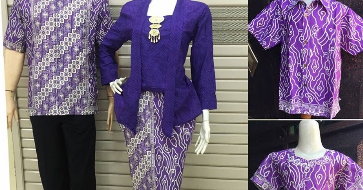 model sepatu terbaru : 32 Model Baju Batik Embos Muslim Couple