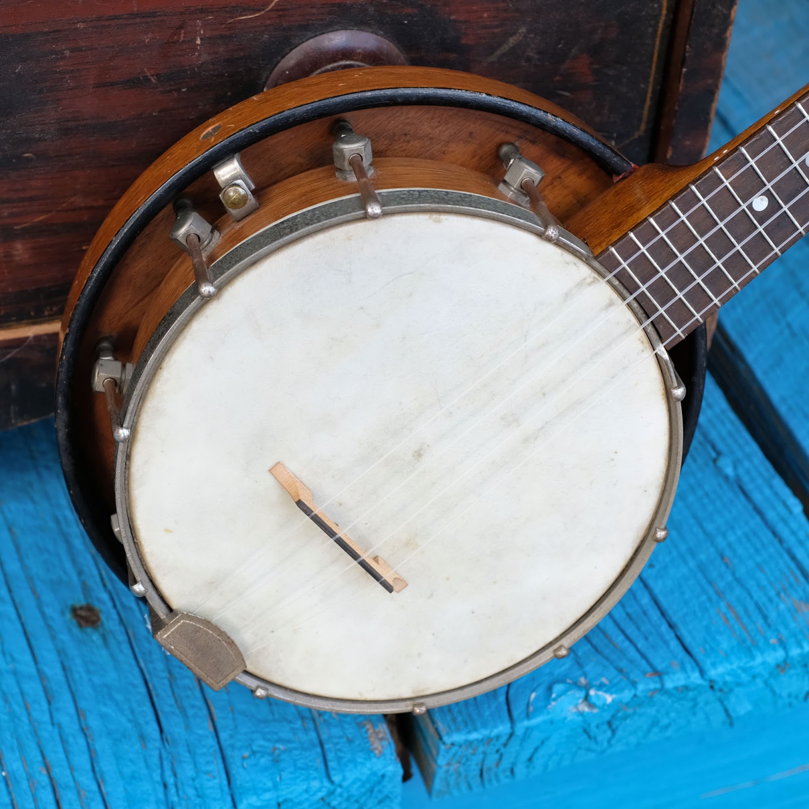 1920s Langemade Avalon Resonator Banjo Ukulele