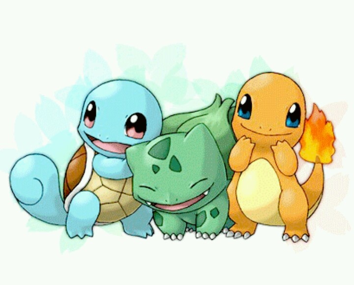 squirtle charmander bulbasaur