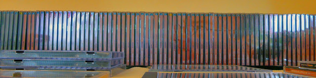 Les 85 premiers CD de Michael Brückner publiés en 2006 / photo S. Mazars