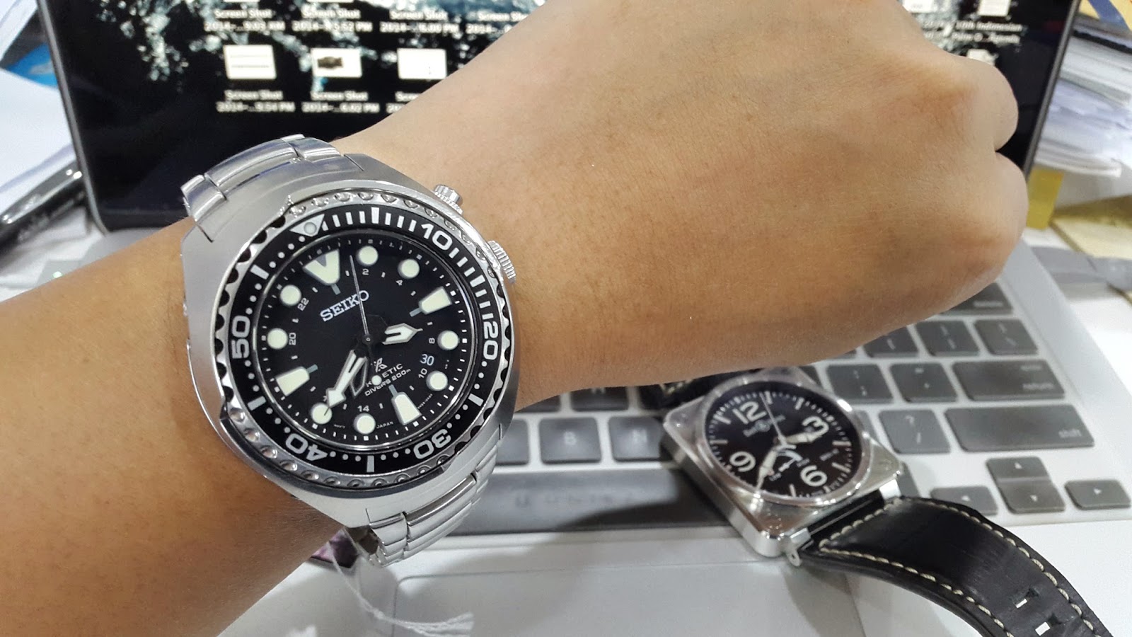 Køre ud lærebog Kommentér C-segment Wrist Watches: First Impression of Seiko Prospex Kinetic GMT  model no. SUN019P1 aka "Katie"