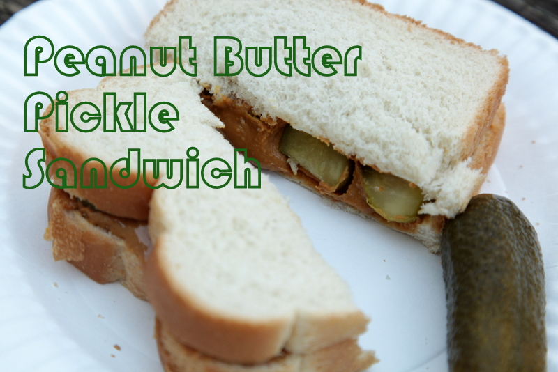 Kitchen's Closed recipes from Grandma Jerry Peanut Butter Pickle Sandwich