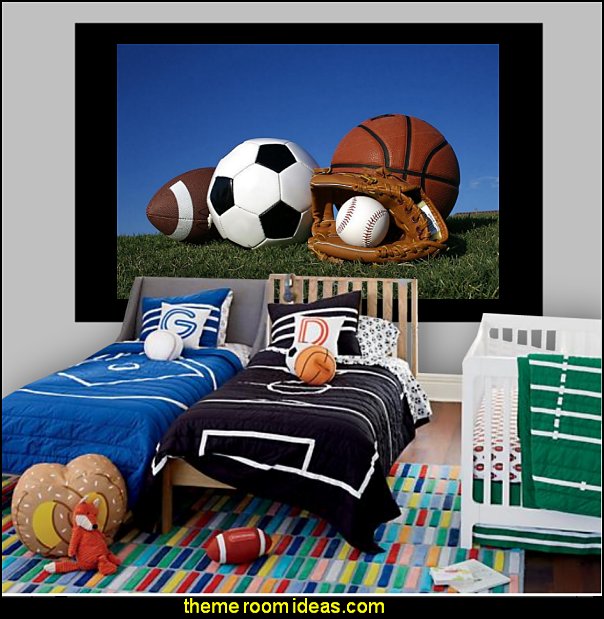 Decorating Theme Bedrooms Maries Manor Sports Bedroom