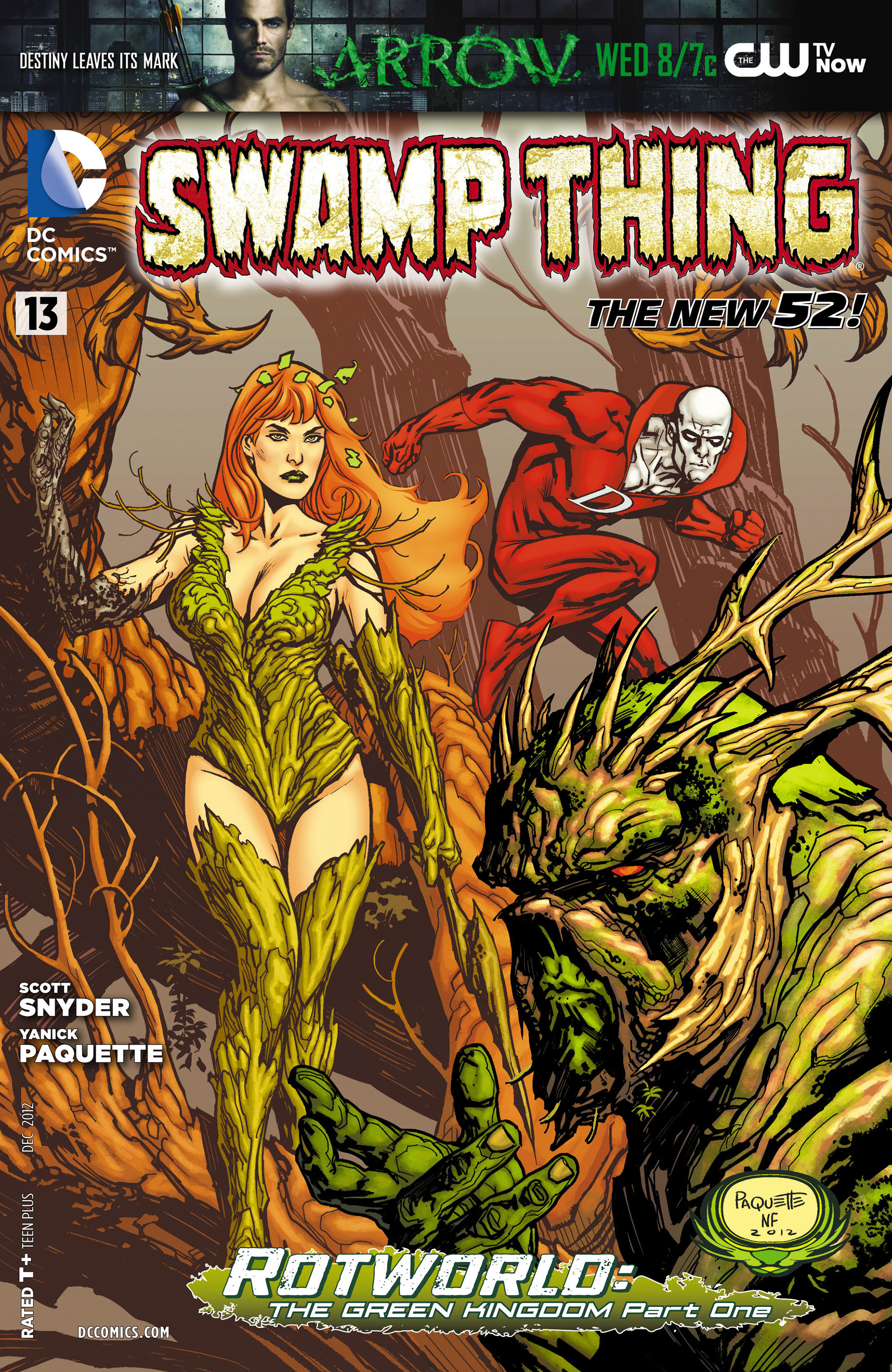 Read online Swamp Thing (2011) comic -  Issue #13 - 1