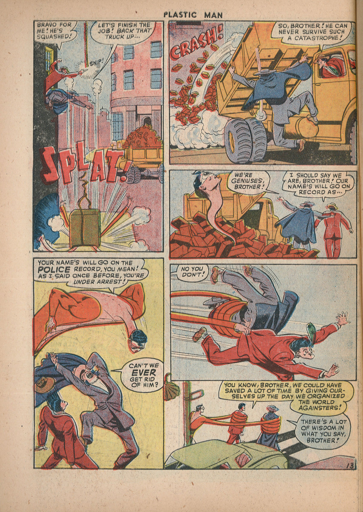 Read online Plastic Man (1943) comic -  Issue #15 - 48