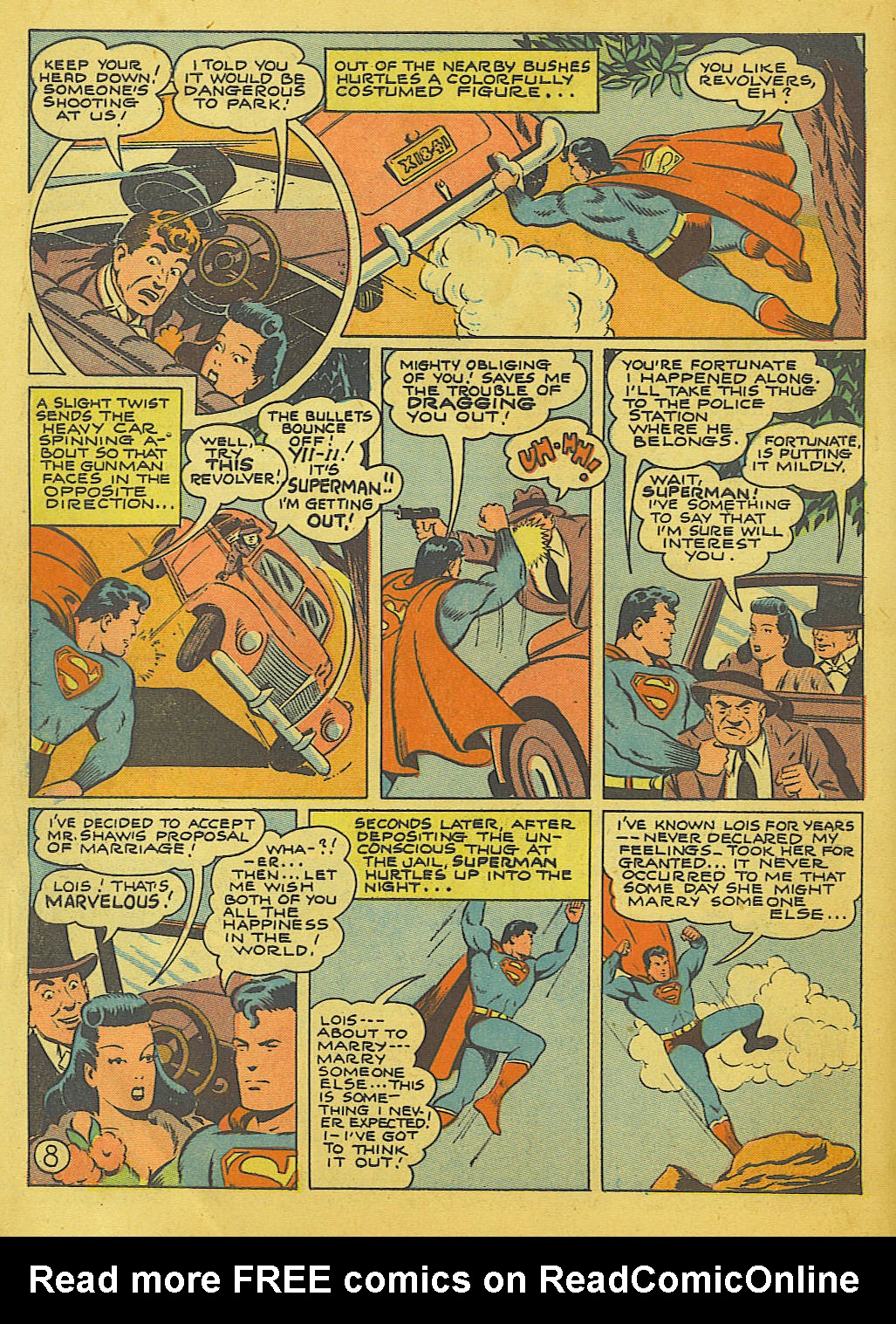 Read online Action Comics (1938) comic -  Issue #61 - 9