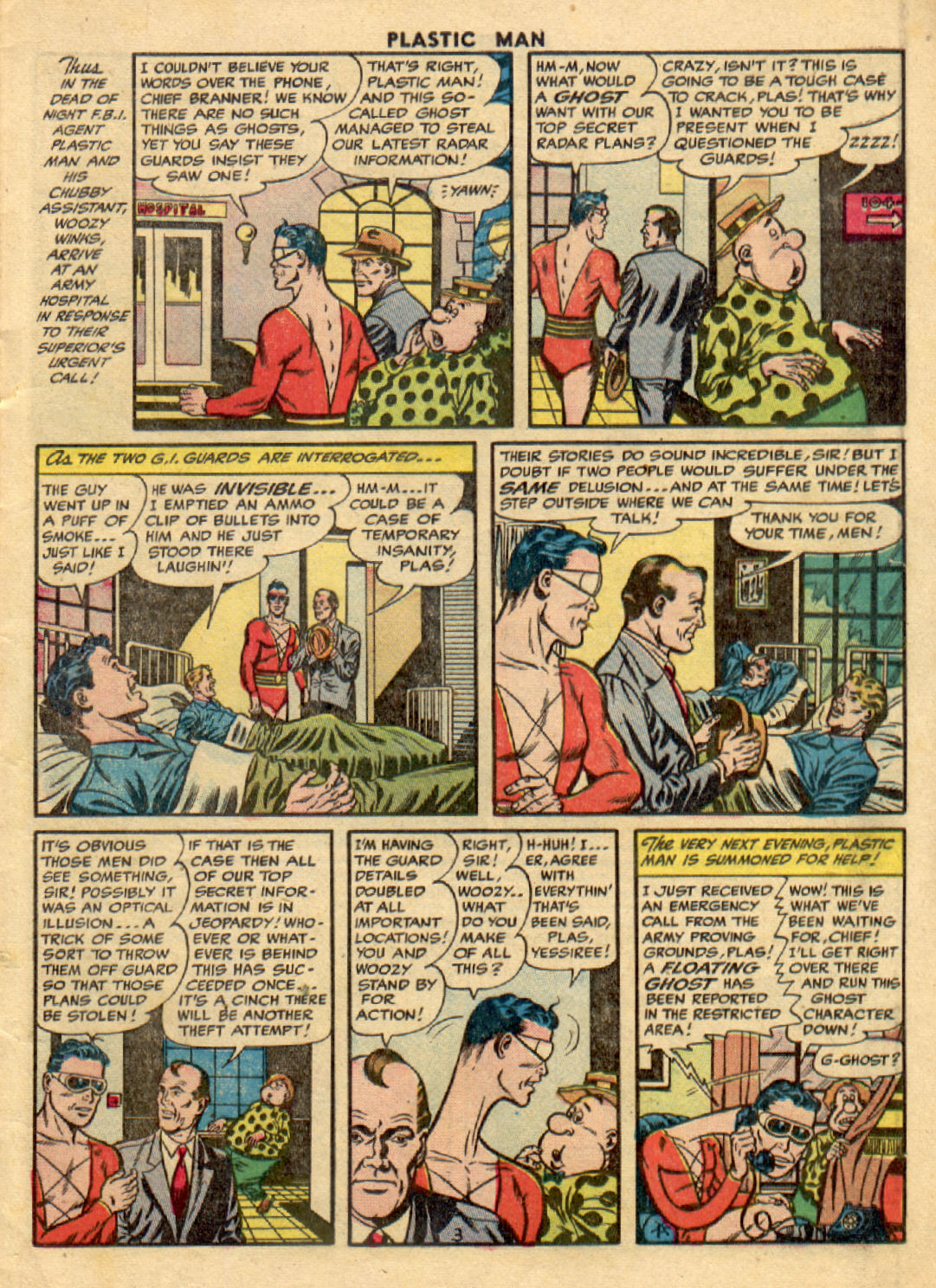 Read online Plastic Man (1943) comic -  Issue #52 - 4