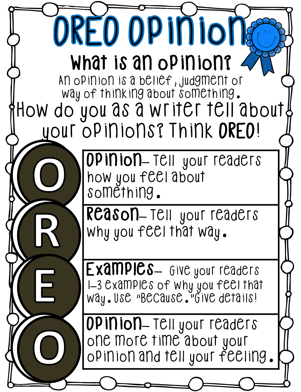 Opinion Writing Prompts For First Grade