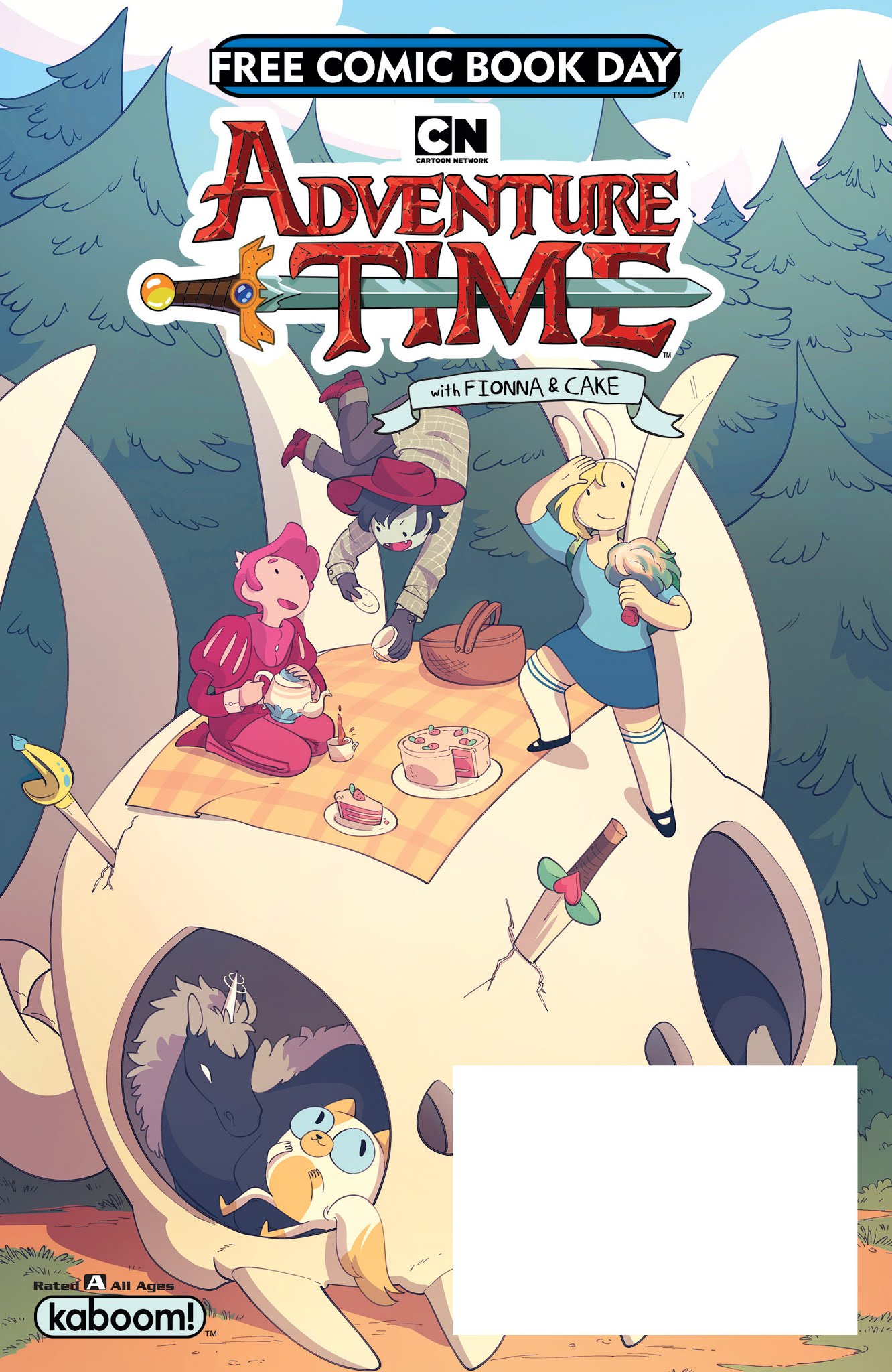 Read online Free Comic Book Day 2018 comic -  Issue # Adventure Time with Fionna and Cake - 1