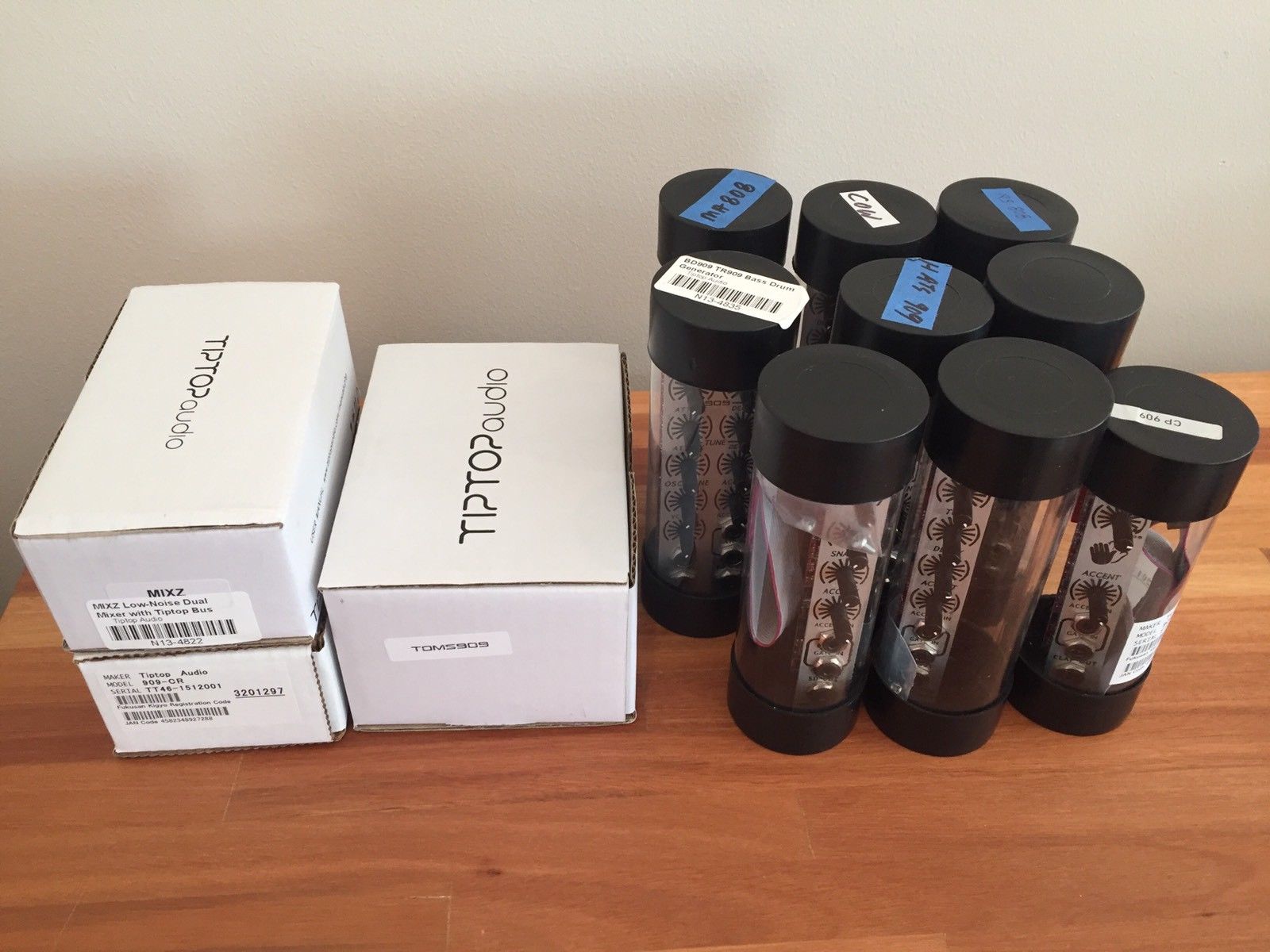 MATRIXSYNTH Tiptop Audio 808 909 Eurorack Drum Modules