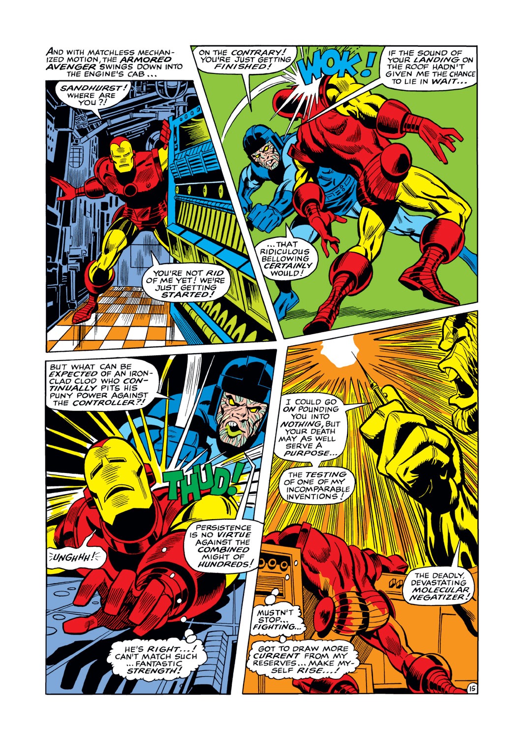 Read online Iron Man (1968) comic -  Issue #13 - 16