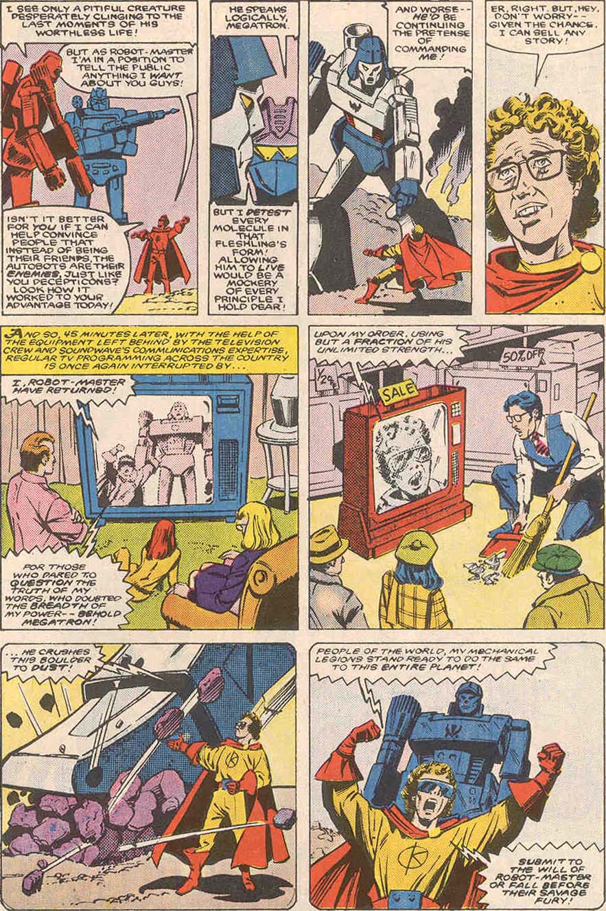 Read online The Transformers (1984) comic -  Issue #15 - 22