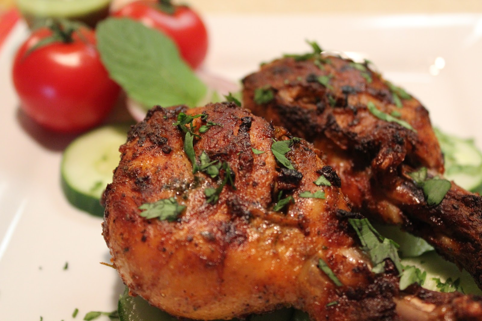 Subhra's Kitchen: Chicken Tangri Kebab