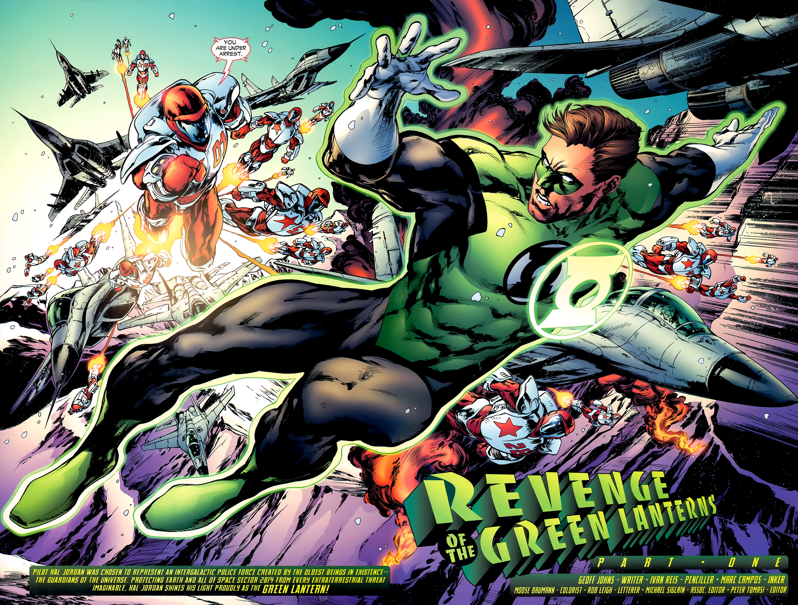 Read online Green Lantern (2005) comic -  Issue #10 - 3