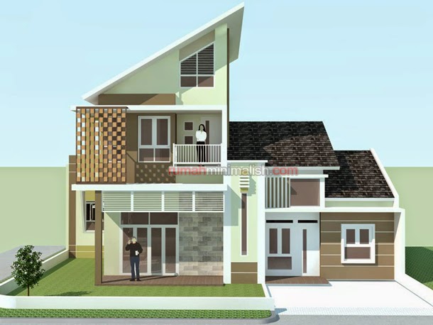  Desain  Rumah  Minimalis 2  Lantai  Hook Gambar Foto Desain  