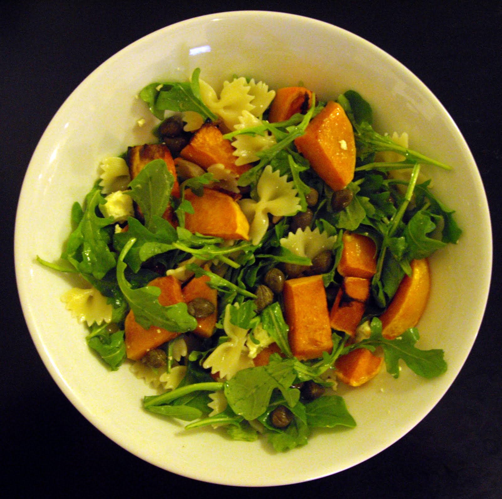 Sue's Vegetarian Food BUTTERNUT, FETA & ROCKET SALAD