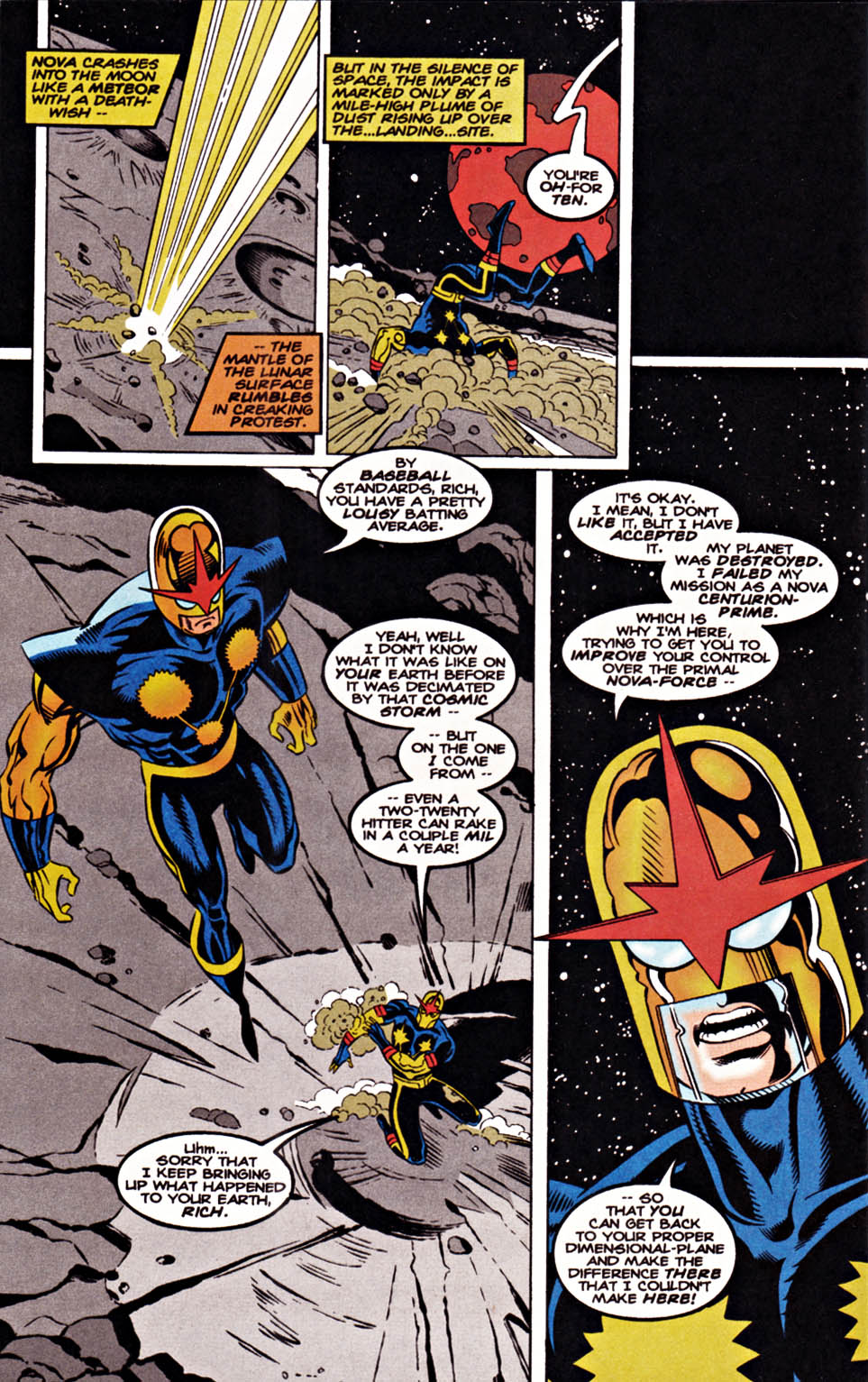 Read online Nova (1994) comic -  Issue #7 - 5