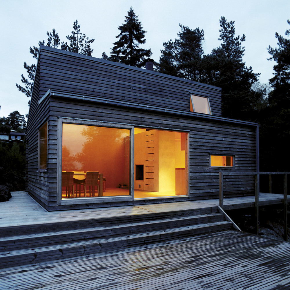 Woody35 A 377 Sq Ft Norwegian Cabin [ TINY HOUSE TOWN ]