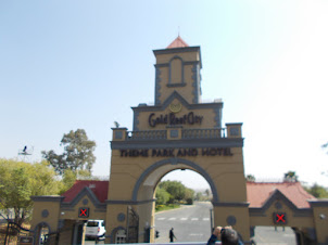 Entrance to "Gold Reef City.