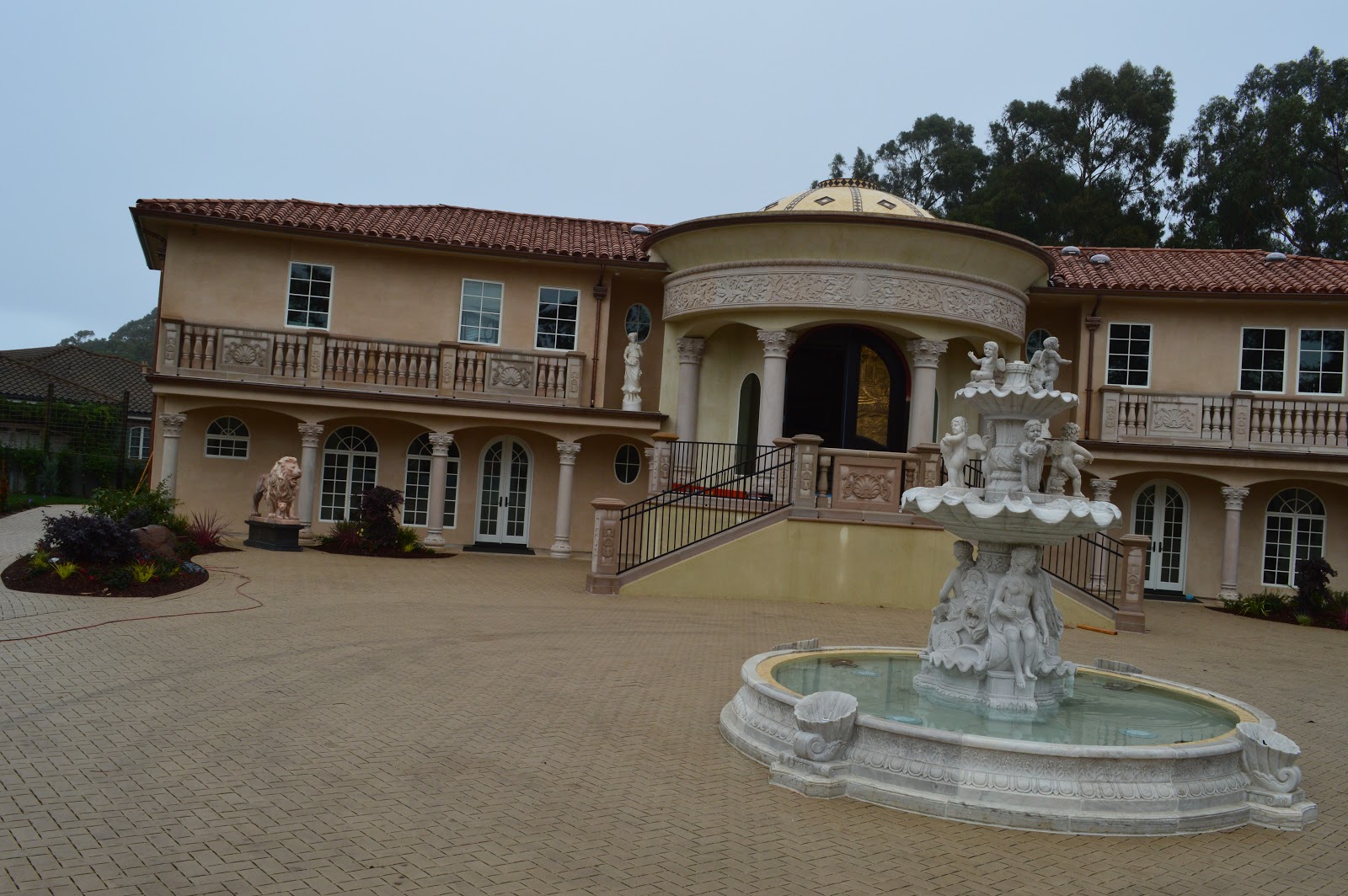 Eileen's Home Design A Mansion Nearing Completion in La Selva Beach, CA