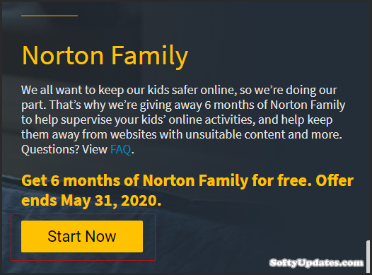 Free Norton Family for 6 months