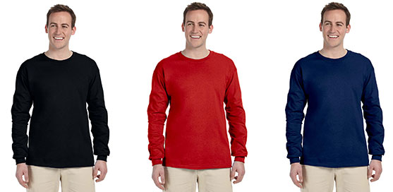 Gildan G240 Ultra Cotton 6 Oz. Long-Sleeve T-Shirt Gildan G240 Ultra Cotton 6 Oz. Long-Sleeve T-Shirt