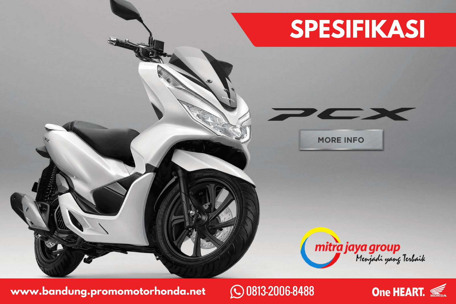 Spesifikasi Honda All New PCX Kredit Motor Honda Bandung
