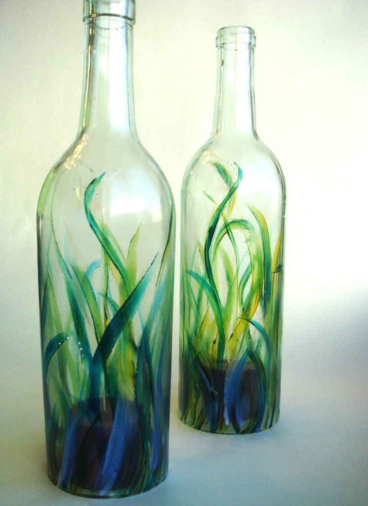 The Borrowed Brushstroke Tutorial Tuesdays How to Make a Wine Bottle