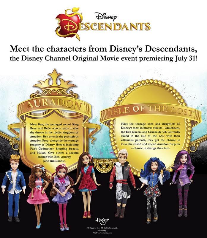 New from Hasbro! Disney Descendants!