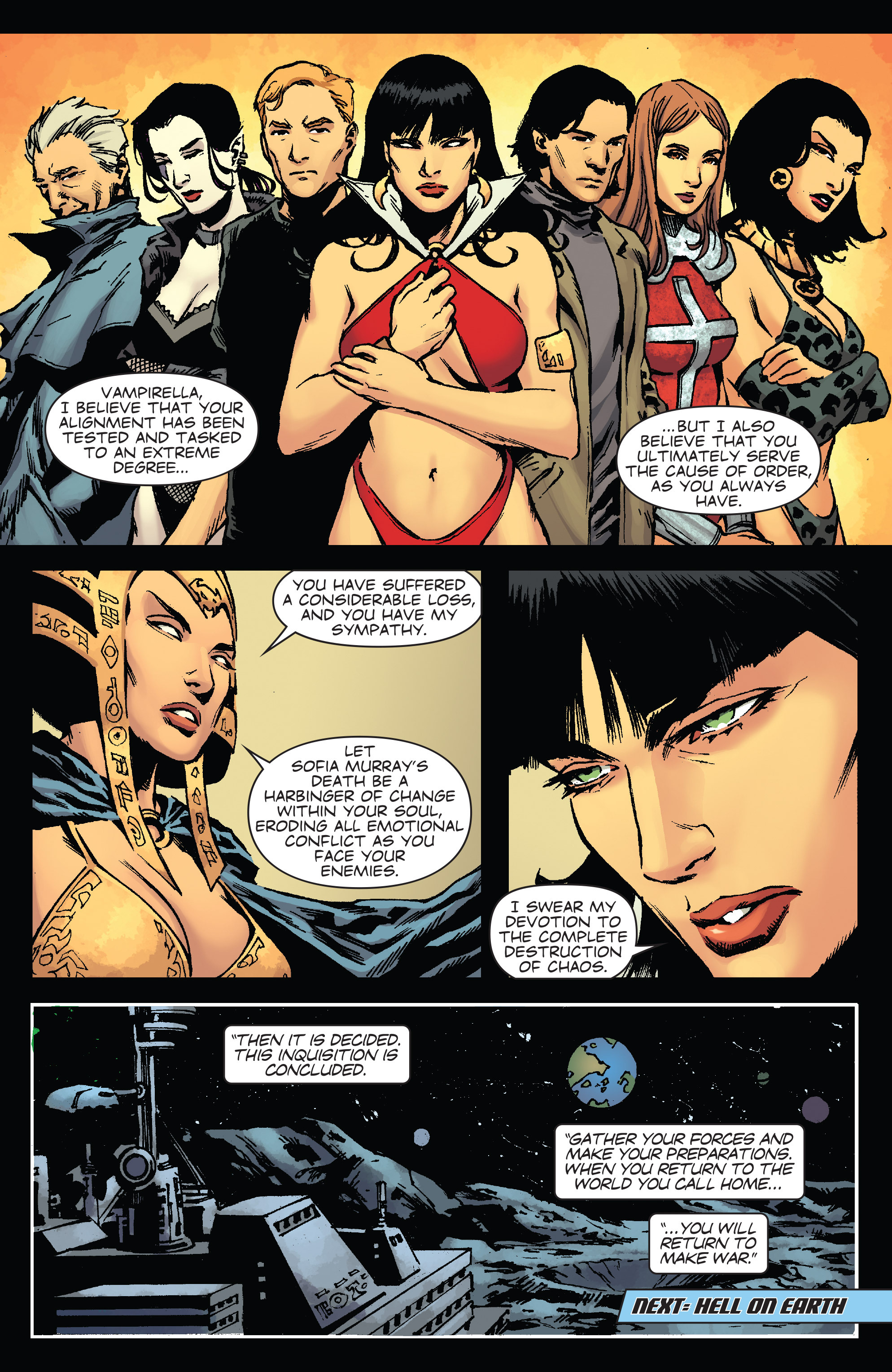 Read online Vampirella (2010) comic -  Issue #23 - 26