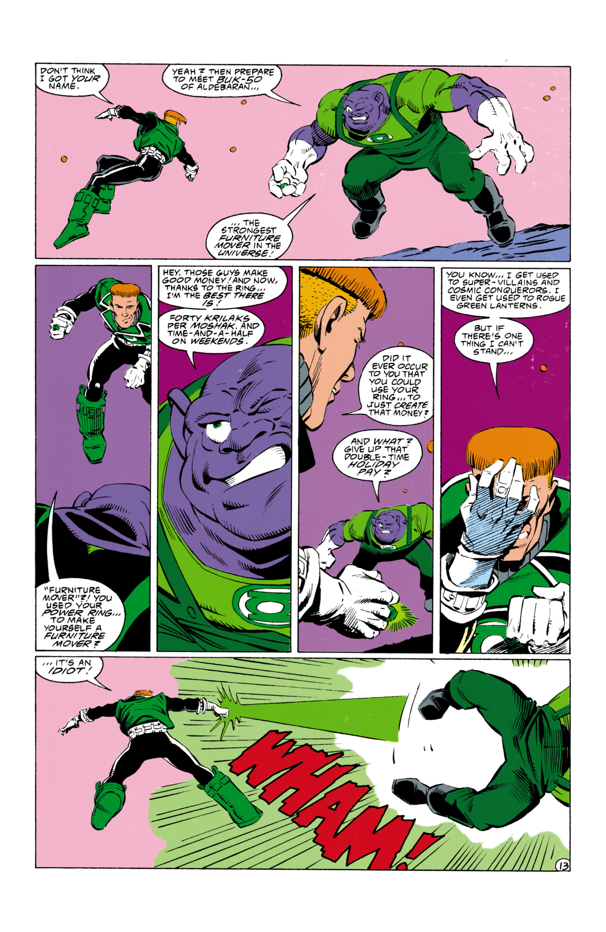 Read online Green Lantern (1990) comic -  Issue #11 - 14