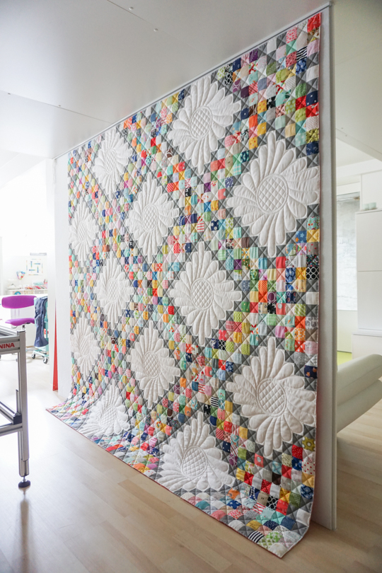 Schnig Schnag Quilts And More Irish Chain Mit Federblumen