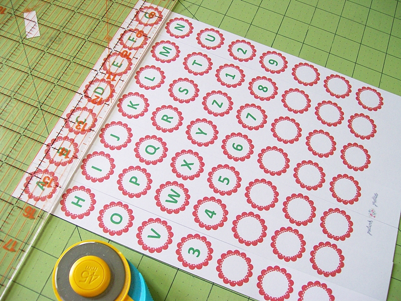 Podunk Pretties Quilting Quilt by numbers FREE editable, printable