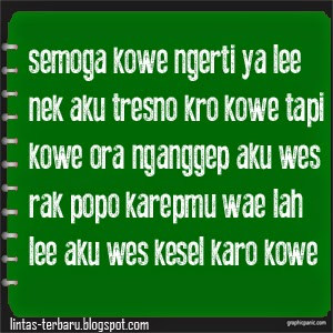 Kata Bijak Bahasa Jawa Galau Qwerty