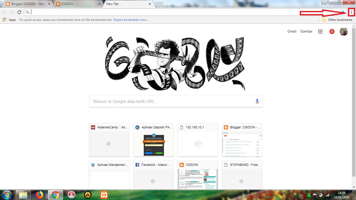 Cara Menghapus History Browser Pada Google Chrome CIXDON