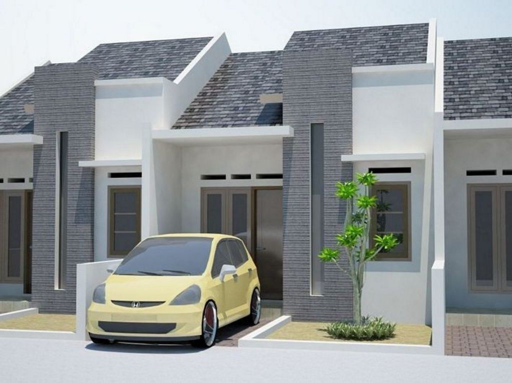 Gambar Rumah Kecil Tampak Mewah Minimalis